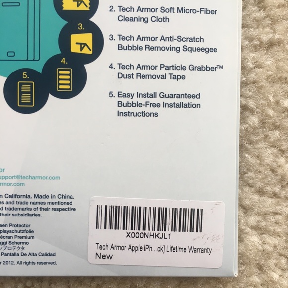 iPhone 6S Plus/6 Plus Screen Protector 3 Pack - Picture 5 of 5